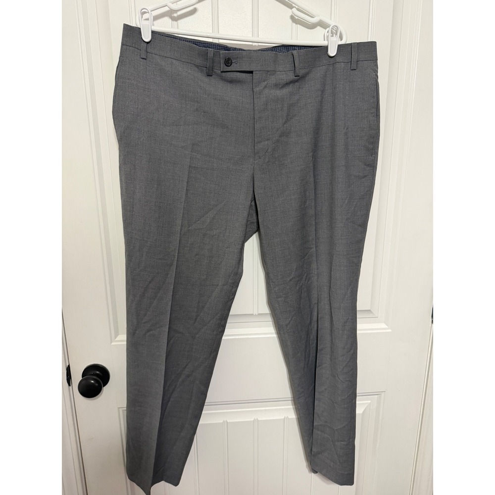 Lauren Ralph Lauren Dress Pants Mens 40x30 High Performance Wool Grey EUC